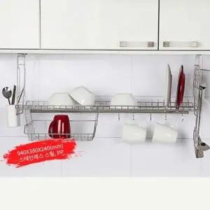 [하프클럽/셀러허브]홈사랑 빨래건조대 씽크선반 800 풀세트