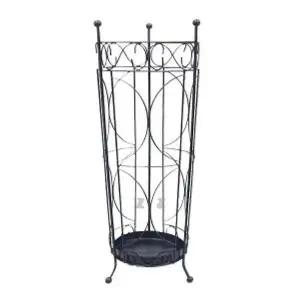 [하프클럽/셀러허브]엔틱 블랙 우산꽂이 우산꽂이통 우산통 거치대