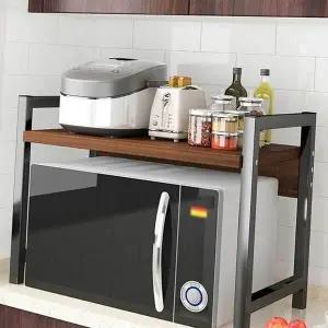 [하프클럽/셀러허브]전자레인지선반2단 전자렌지대 전자렌지대