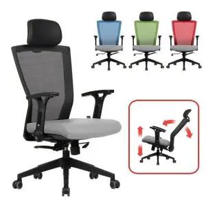 [하프클럽/셀러허브]BC타입 업소용 패브릭 컴퓨터의자 회전 1인용