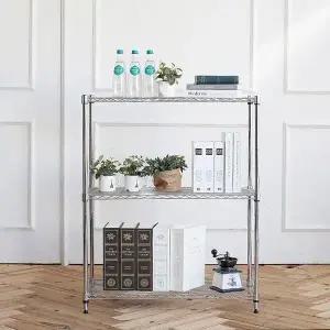 [하프클럽/셀러허브]리빙메탈랙선반 수납선반 750 3단