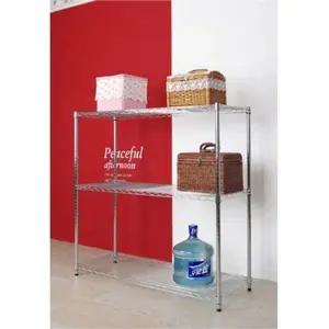 [하프클럽/셀러허브]와이드 메탈렉 수납 1200 3단 120x45x120cm