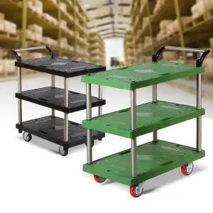 [하프클럽/셀러허브]써빙카트 중 이동식카트 주방트롤리 대차3단