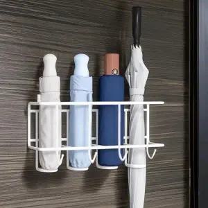 [하프클럽/셀러허브]문 부착 꽃이 우산보관함 걸이 거치 대 정리 벽