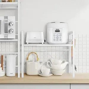 [하프클럽/셀러허브]2단 렌지대 부엌 밥솥장 수납 주방 코팅