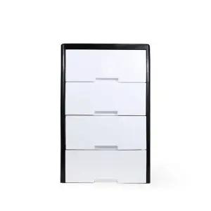 [하프클럽/셀러허브]아로미서랍장 4단 책 블랙