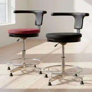 [하프클럽/셀러허브]회전 병원 원형스툴의자 진료실 튼튼한 실험실