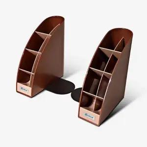 [하프클럽/셀러허브]연필꽂이 북엔드 책꽂이 그린 2개 스틸