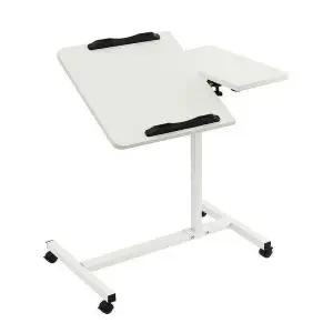 [하프클럽/셀러허브]이동식 테이블 화이트 소파 소파 책상 소형