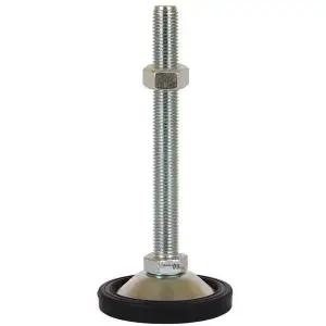 [하프클럽/셀러허브]가구조절 NBR 방진패드(니켈)NRB-55-M10-125mm