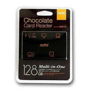 엑토 초콜릿 카드 리더기 CRD14 PP 스마트 디지털용품