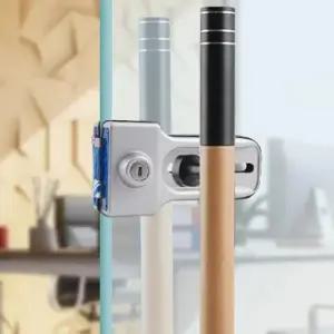 유리문열쇠 강화도어 손잡이고정형 유리문 잠금장치 도어락