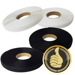 [콩심팥심]비점착 재봉용찍찍이 폭25mm 18m 모음