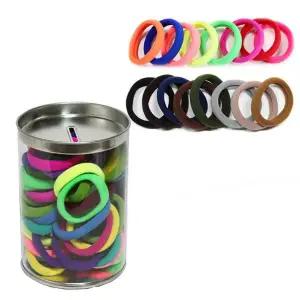 [콩심팥심]두꺼운 무매듭고무줄 50P 깡통악세서리