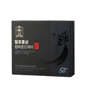 진웰스 컴파운드케이 K 10g 홍삼액 스틱 30포 x + 쇼핑백 발효 구정 설날 설