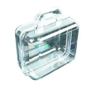 007가방 모양 아크릴 홀더 케이스 500338 단품 007