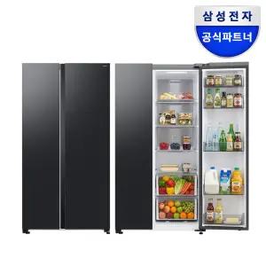 삼성 비스포크 오토오픈도어 양문형냉장고 오토오픈도어 852L RS84DG5202B4