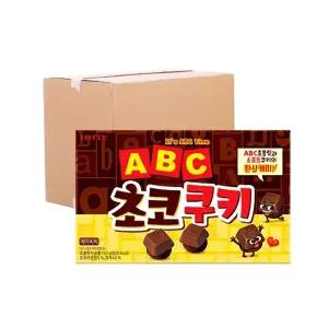 [박스] 롯데 ABC 초코쿠키 152g 18입