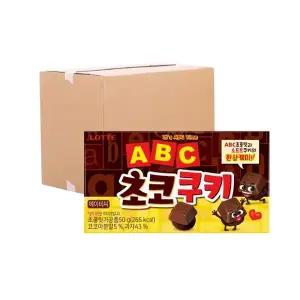 [박스] 롯데 ABC 초코쿠키 50g 32입
