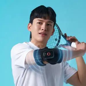 [핫서클] EMS 에어 온열 팔꿈치 골프 테니스 전완근 엘보 마사지기