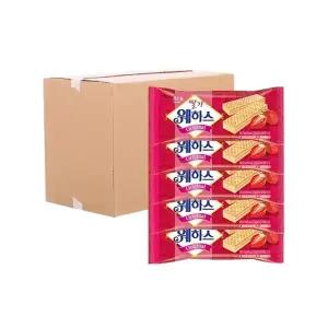 [박스] 해태 딸기웨하스 5번들 245g 8입