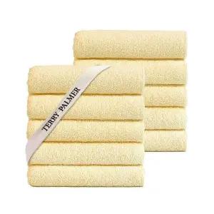 [NS홈쇼핑][etv] 테리파머 무형광 160g 호텔수건 10장 바닐라코 수건 타올 타월 수건세트..