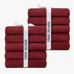 [NS홈쇼핑][etv]테리파머 무형광 170g 호텔수건 10장 와인 수건 타올 타월 수건세트..