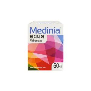 메디니아 혈당시험지 50매 측정지 검사지 스트립 스틱 혈당 체크지 당뇨