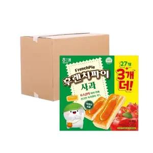 [박스] 해태 후렌치파이 사과 384g 6입