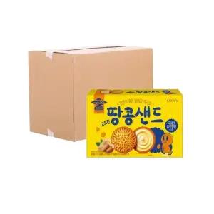 [박스] 크라운 국희 땅콩샌드 279g 12입