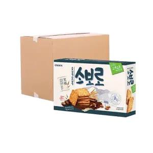 [박스] 크라운 소복소복 소보로 240g 10입