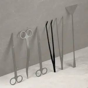 사육장 어항 48cm 피딩 굽은형 롱핀셋 파충류용품 집게