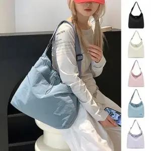 학생 쇼퍼백 캐쥬얼 에코백 패션 코디 숄더백코디