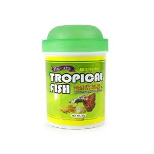 플레이크 모든 열대어의 먹이 25g 물고기밥 열대어