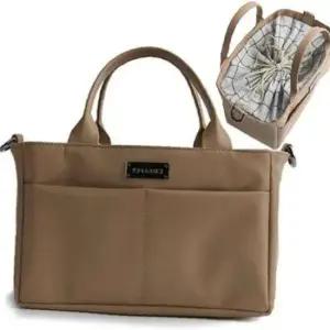 강아지 유모차 강화 보조 가방 딥베이지 1P 크로스백 외출