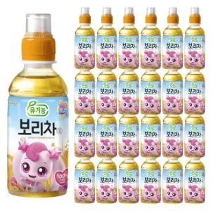 웅진 캐치 티니핑 유기농 보리차 200ml 24개