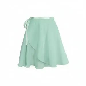 하늘하늘 연습용 발레스커트 쉬폰 레오타드 랩스커트