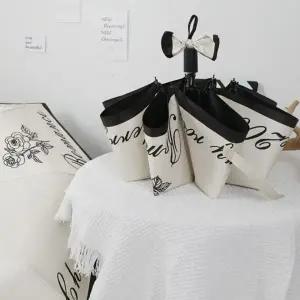 로즈 자동 3단 양우산 우산 암막 양산 우양산 접이식 휴대용 선물