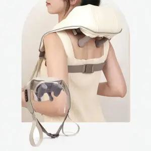 웰리어 무선 목 어깨 셀프 온열 근육 마사지기 파워