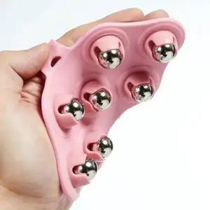 셀프 마사지장갑 목 어깨 배 다리 안마 마사지글러브