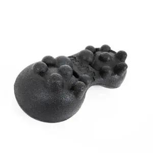 마사지 쿠션 블랙 스트레칭 안마쿠션 등쿠션 지압