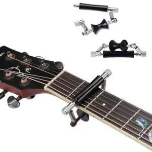 이동형 슬라이드 튜닝 악기 조율 금속 카포 어쿠스틱기타