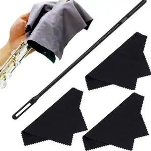 청소 플룻 도구 용품 플루트 관악기 키트 내부 청소봉