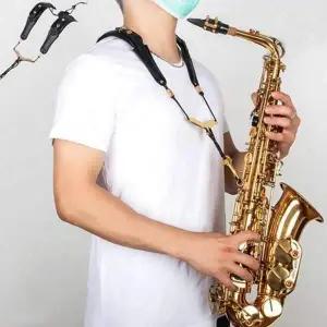 어깨 스트랩 악기 색소폰 연주 멜빵 목걸이 목걸이악기스트랩