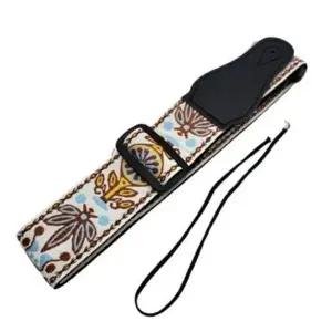 폴리에스터 스트랩 악기 패턴 용품 기타 베이스 자수