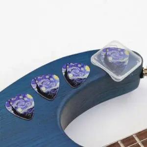 케이스 피크 3종 우쿨렐레 악기용 기타 보관함 클래식 기타연주도구