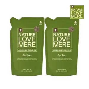 네이쳐러브메레 아기 핸드워시 거품 리필 250ml 5팩+리필 250ml 5팩