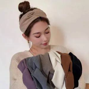 꼬임 여성 헤어 반다나 여자 헤어밴드 머리띠