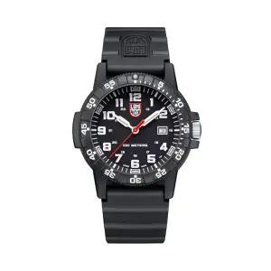 루미녹스 XS.0321.L 레더백 씨 터틀 자이언트 남성 러버 쿼츠 44mm