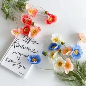 제이빌라 생화같은 양귀비 꽃 조화 부케 인테리어 꽃다발 장식 실크플라워